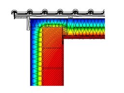 Wärmebrücke Mauerkrone überdämmt